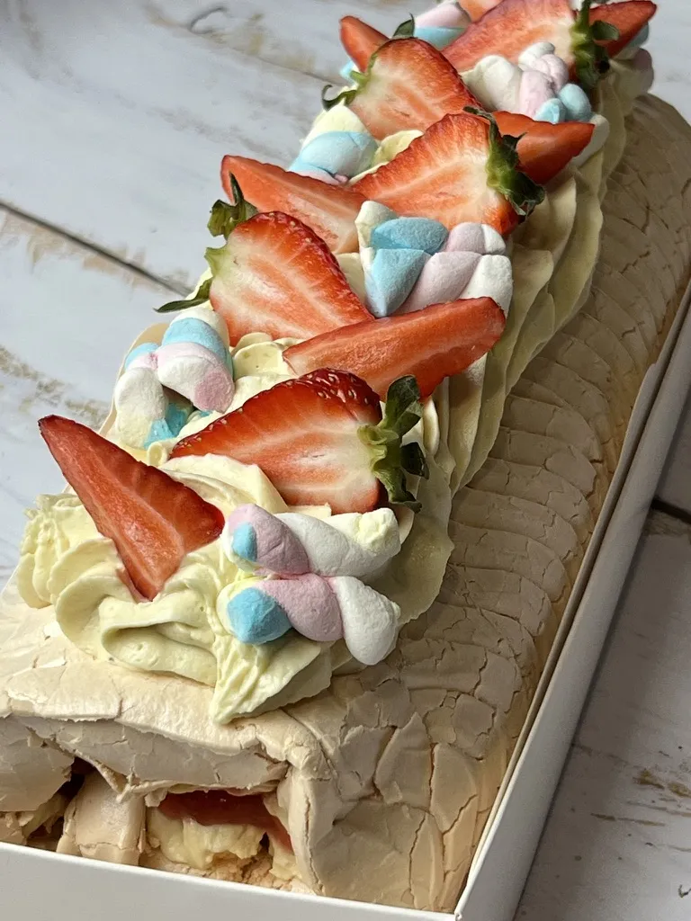 Меренговый рулет Бабл Гам — MaryBerry