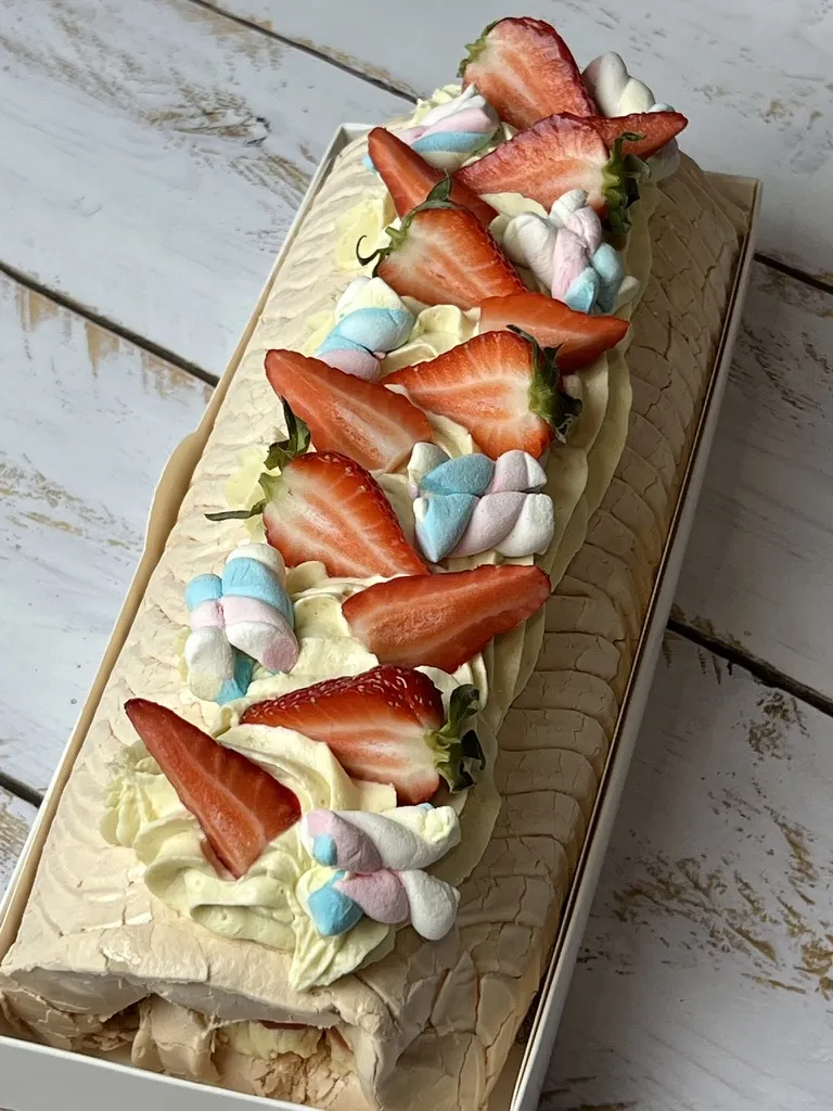 Меренговый рулет Бабл Гам — MaryBerry