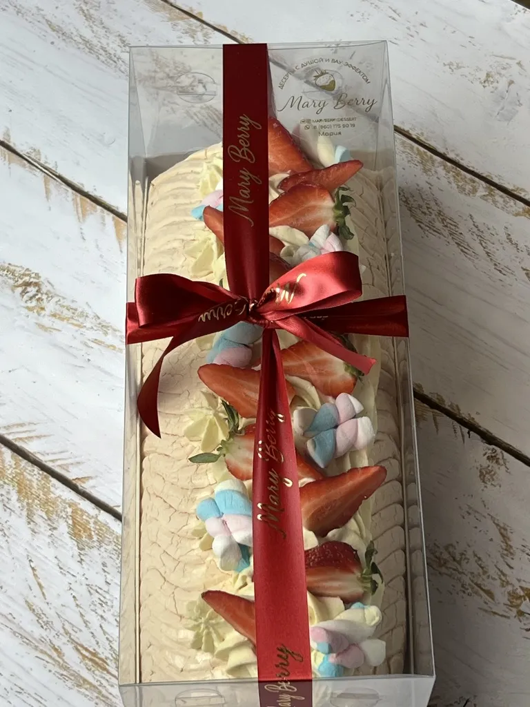 Меренговый рулет Бабл Гам — MaryBerry