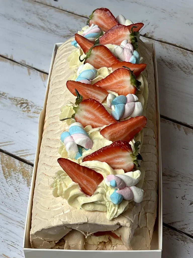 Меренговый рулет Бабл Гам — MaryBerry