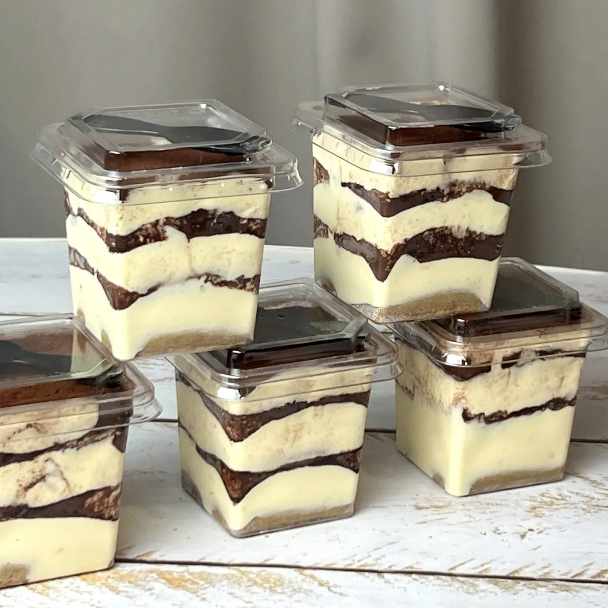 Набор тирамису в стаканчиках MaryBerry 5 шт.