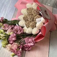 Съедобный букет Розовая нежность