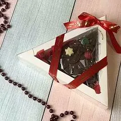 Фигурный шоколад Дубайская шоколадная елочка новый год
