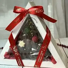 Фигурный шоколад Дубайская шоколадная елочка новый год