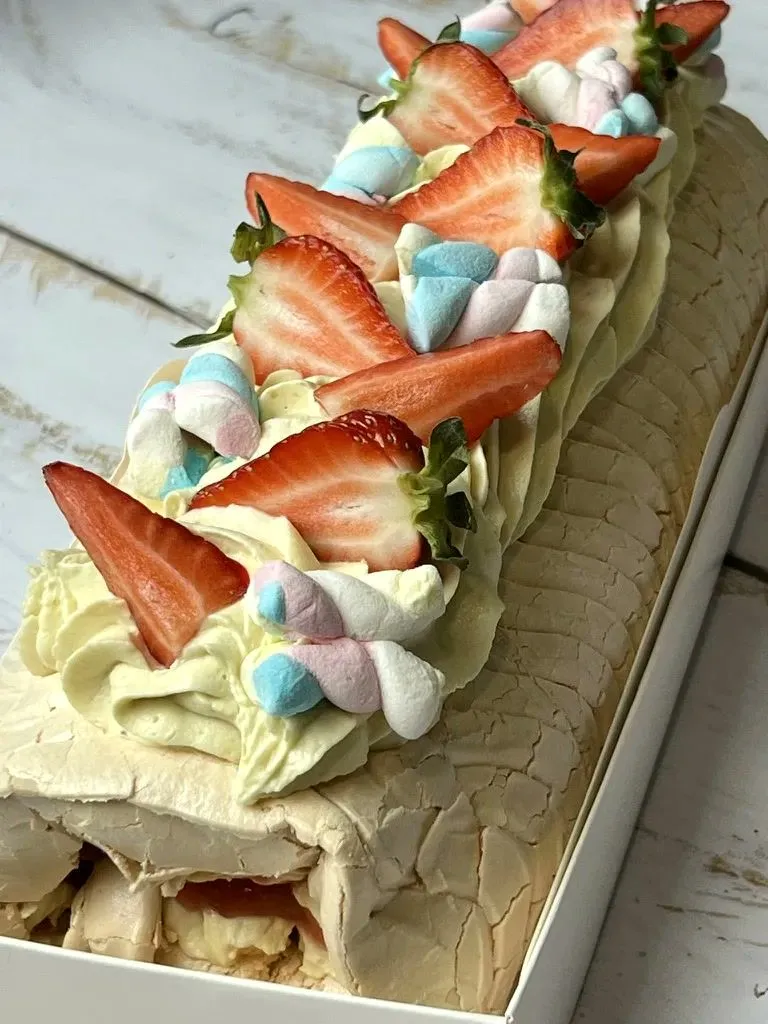 Меренговый рулет Бабл Гам — MaryBerry