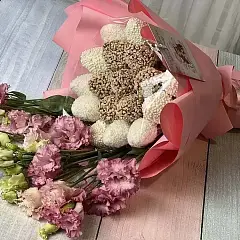 Съедобный букет Розовая нежность