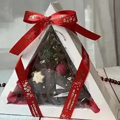 Фигурный шоколад Дубайская шоколадная елочка новый год