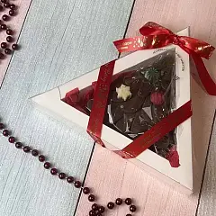 Фигурный шоколад Дубайская шоколадная елочка новый год