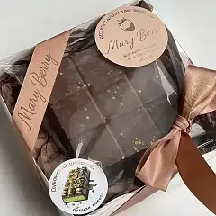 Шоколадная плитка Дубайский шоколад молочный mini ПП