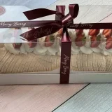 Меренговый рулет с клубникой и персиком — MaryBerry