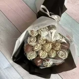 Букет с клубникой в шоколаде «Букет из клубники в шоколаде "Шоколадная классика"» — MaryBerry